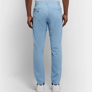 Under Armour- Baby Blue Showdown Slim FitStretch Golf Trousers. Size 32x 32